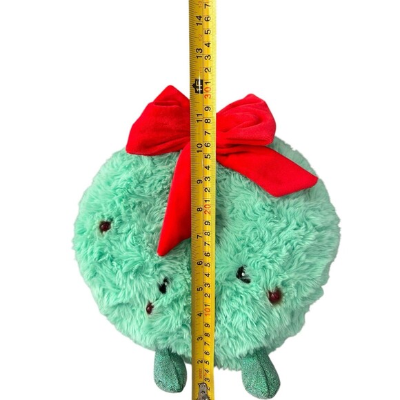 FAO SCHWARZ 10” Glow Brights Plush Wreath With Lights and Music - Picture 2 of 6